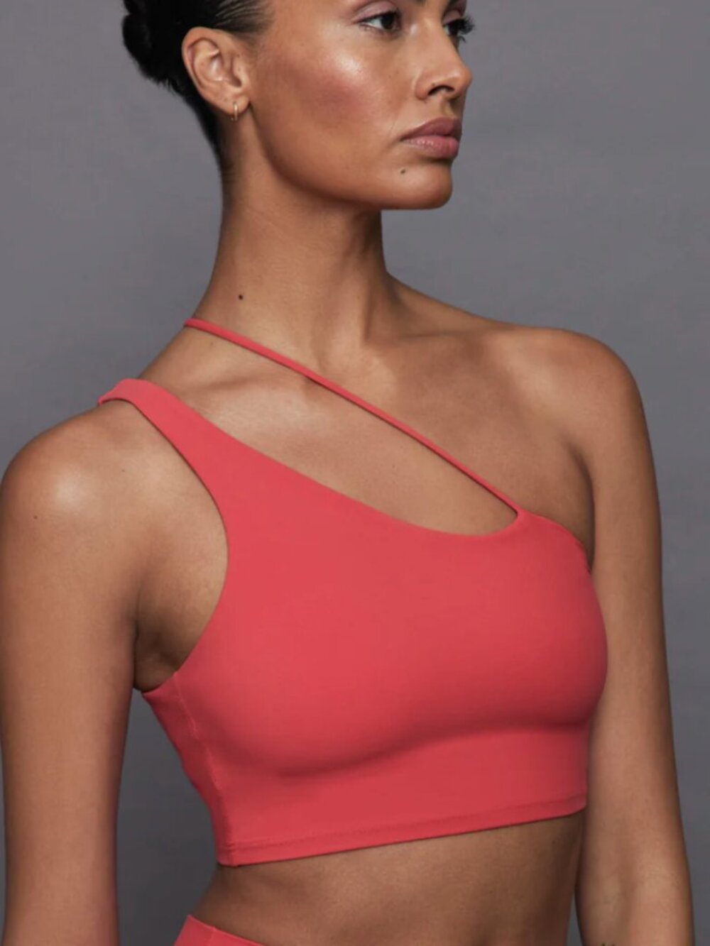 CARBON38 One Shoulder Convertible Bra Top in Melt
